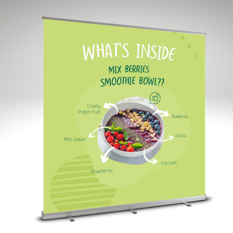 2000mm Roller Banner Regular