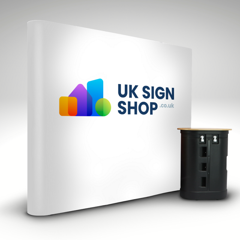 Straight Pop Up Banner Display