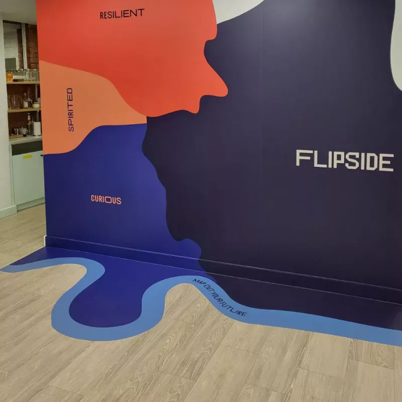 Wall Vinyl Signage example 1