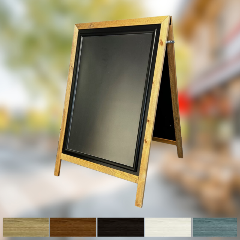 Wooden Chalk A-Board Snap Frame | A Board Signs | UK Sign Shop
