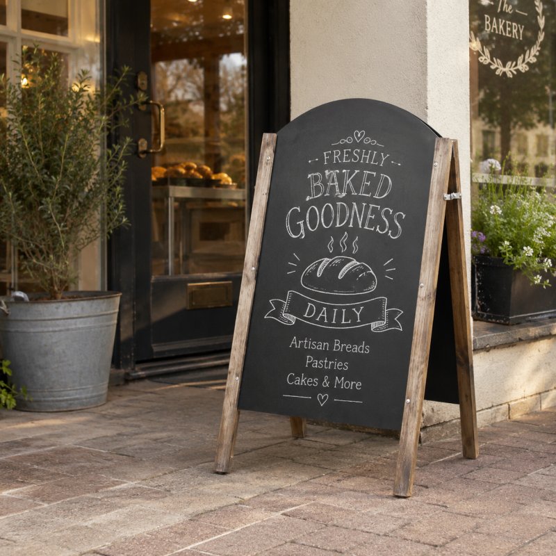 A-Board Chalkboard Blank