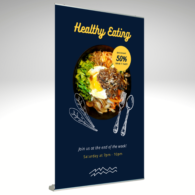 1200mm Premium Roller Banner