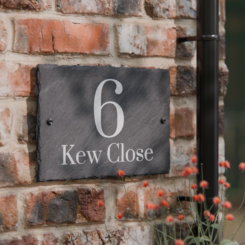Slate House Signs | 30+ Designs inc Engraved from £12.99