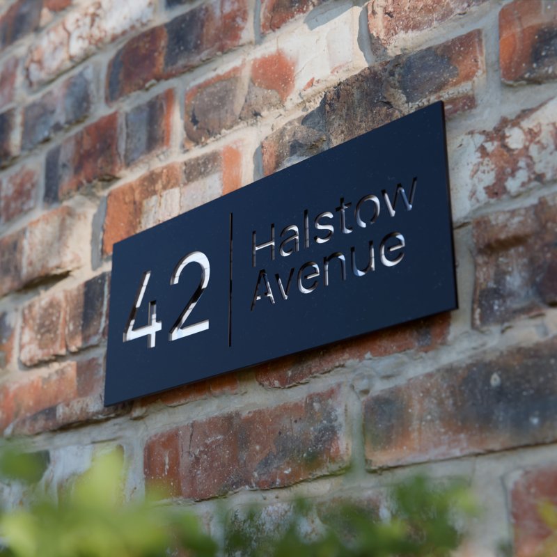 House Signs & Numbers | 80+ Plaques from £7 with UK Delivery