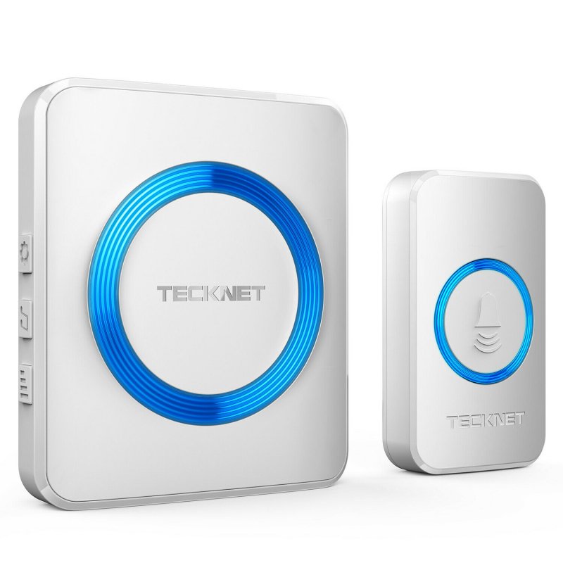 Tecknet Wireless Doorbell White