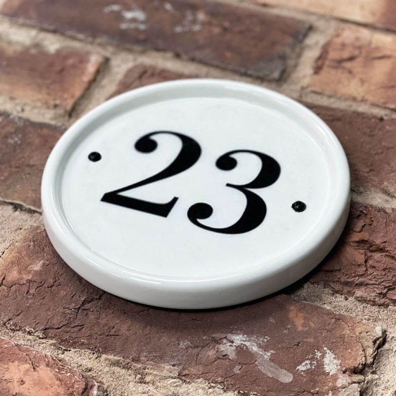Ceramic House Signs UK Ceramic House Number Plaques