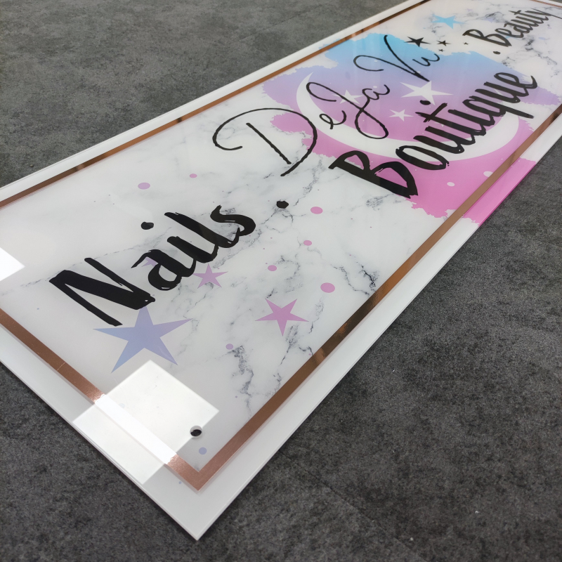 Recycled Acrylic Green Cast Sign | Eco Friendly Signs | UK Sign Shop