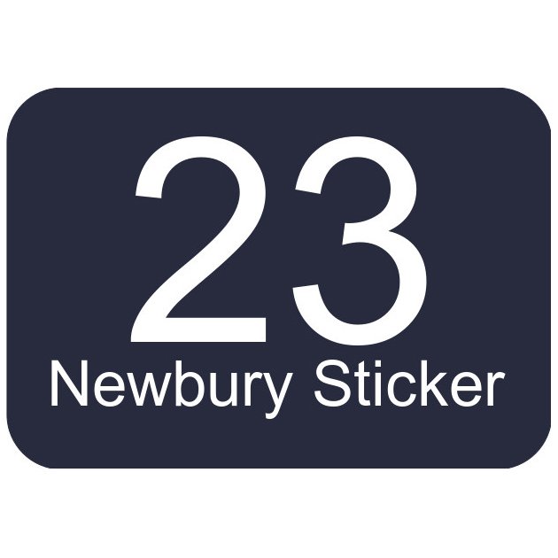 Newbury Sticker live preview