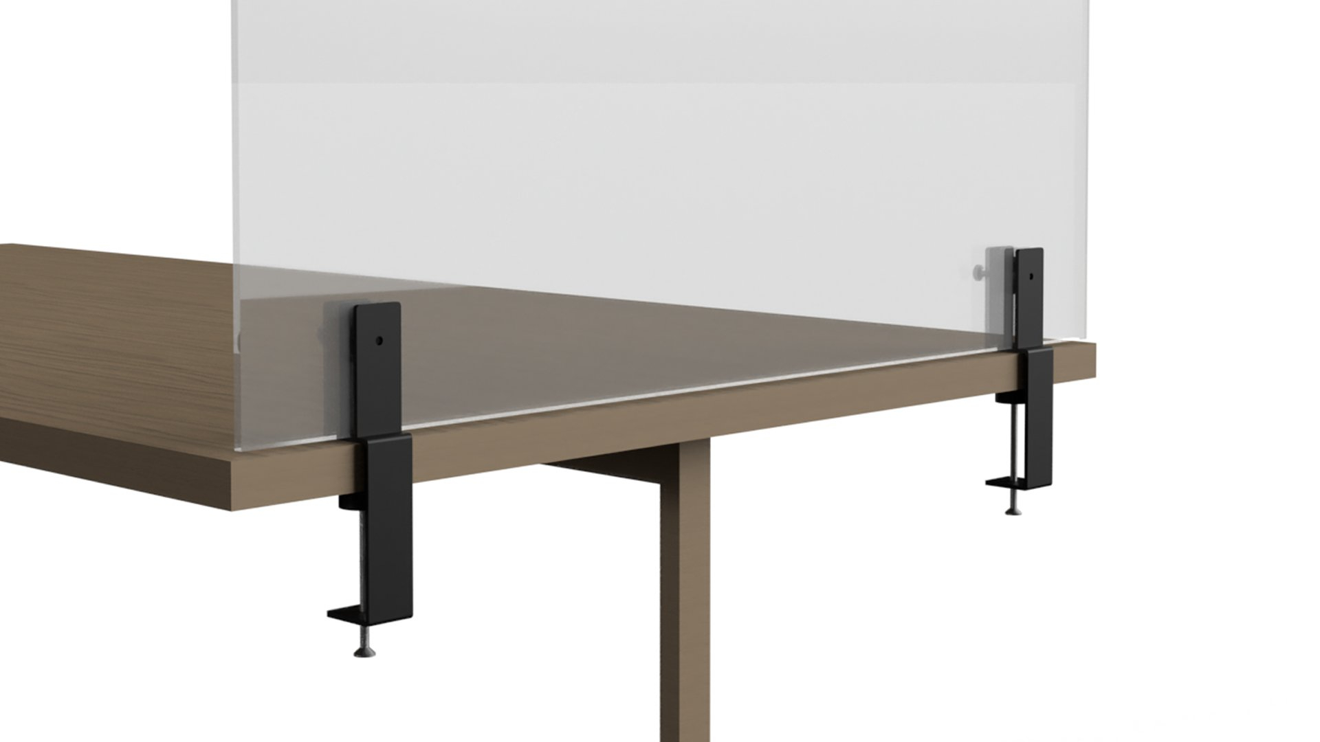 Adjustable Desk Bracket (Pair) Office Screens UK Sign Shop