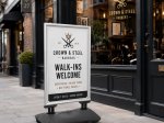Outdoor Pavement Sign Consul