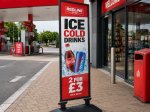 Extra Tall Outdoor Pavement Sign Consul