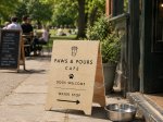 Wooden A-Board Sign Small
