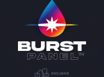 BurstPanel™ Floating Logo Sign