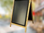 Wooden Chalk A-Board Snap Frame