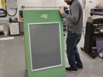 Wooden A-Board Sign & Poster Holder
