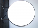 70cm Circle Round Projecting LED Lightbox