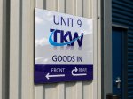 Aluminium Sign & Anti-Graffiti Laminate