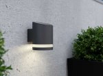 Truro Solar Wall Light - Anthracite Grey
