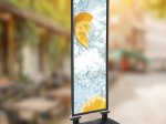 Extra Tall Outdoor Pavement Sign Consul