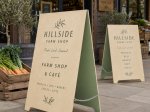 Wooden Pavement Sign Colourwave