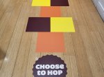 Printed Floor Graphic R11 Rated