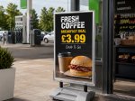Giant Outdoor Pavement Sign Consul