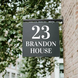 Brandon Hanging Sign