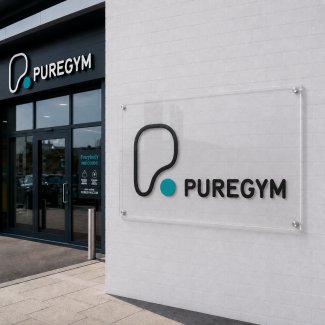 Outdoor Printed Clear Acrylic Sign