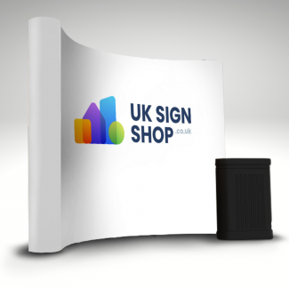 Curved Pop Up Banner Display