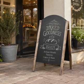 A-Board Chalkboard Blank