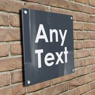 Any Size Acrylic Sign