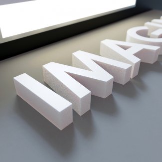 Large Foamboard 3D Letters