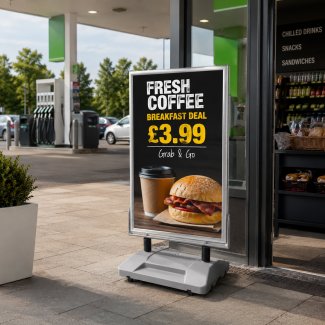 Giant Outdoor Pavement Sign Consul