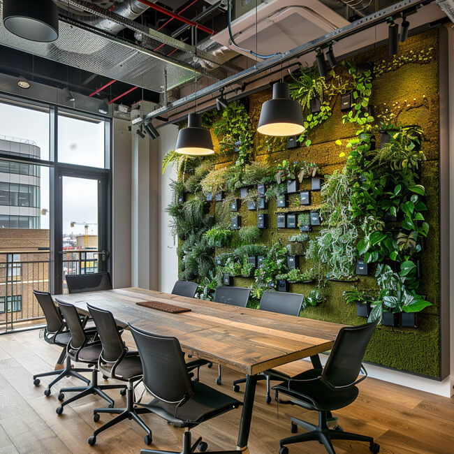 Sustainable Living Walls example 2